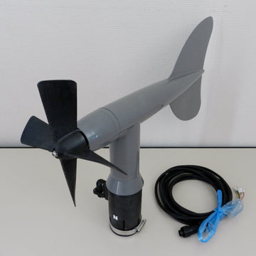 【美品】飛行機型風向風速計　FTJ500（5mケーブル付き）